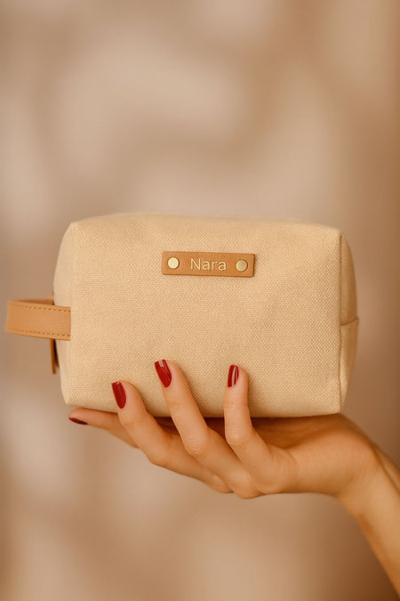 Nara Ritual Pouch – Luxe Organizer for Body & Hair Oils - Nara Elixir