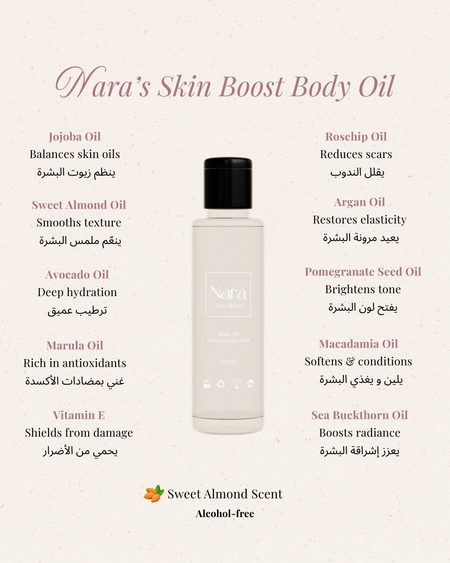 Skin Boost Body Oil - Nara Elixir