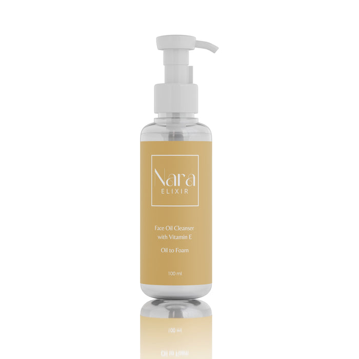 Experience the ultimate in skincare with Nara Elixir's Face Oil Cleanser Oil to Foam. This innovative product offers a double cleanse effect in one simple step, effortlessly removing dirt, makeup, and impurities without clogging your pores. As you massage the oil onto your skin, it transforms into a luxurious foam, providing a deep cleanse that leaves your skin feeling fresh and revitalized.